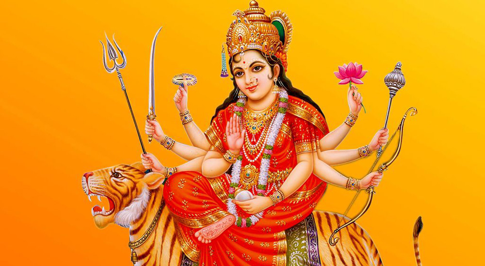 नवरात्रको तेस्रो दिन : चन्द्रघण्टा देवीको विशेष पूजा आराधना गरिँदै