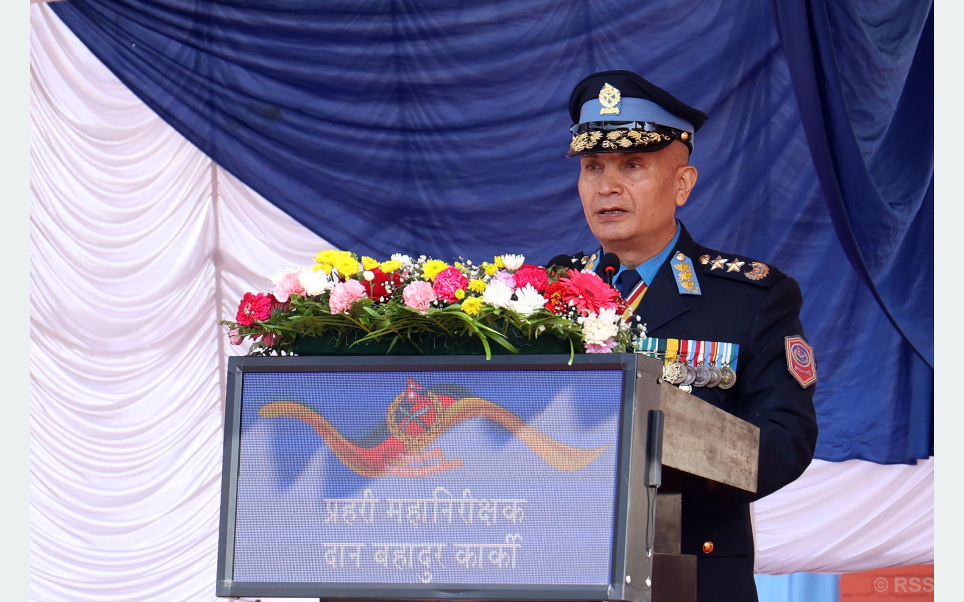 प्रहरीको पहिचान आचरणले बनाउँछ : आईजीपी कार्की